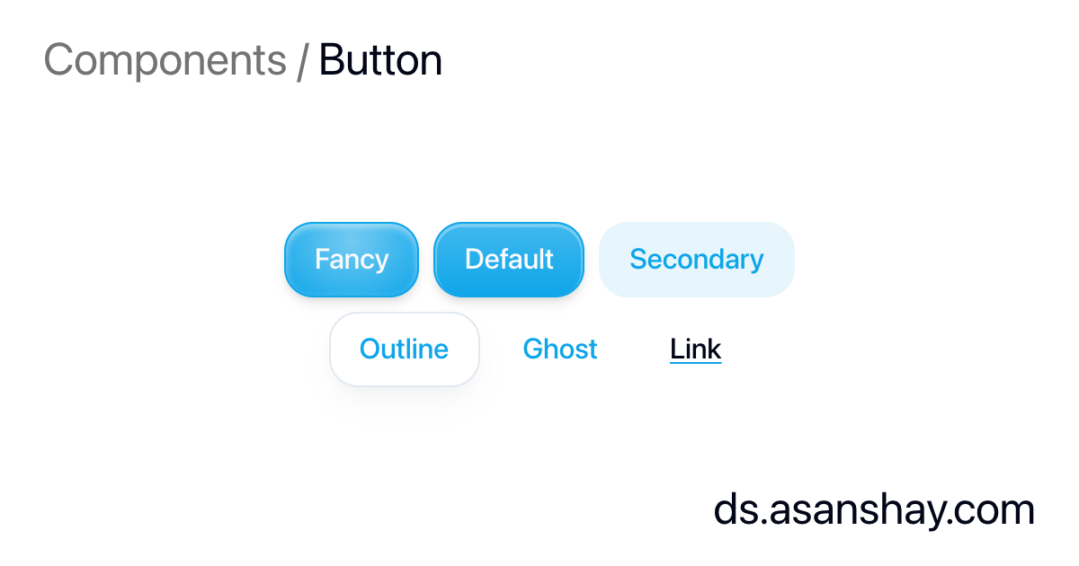 Button Component Fancy Button | Asanshay's components